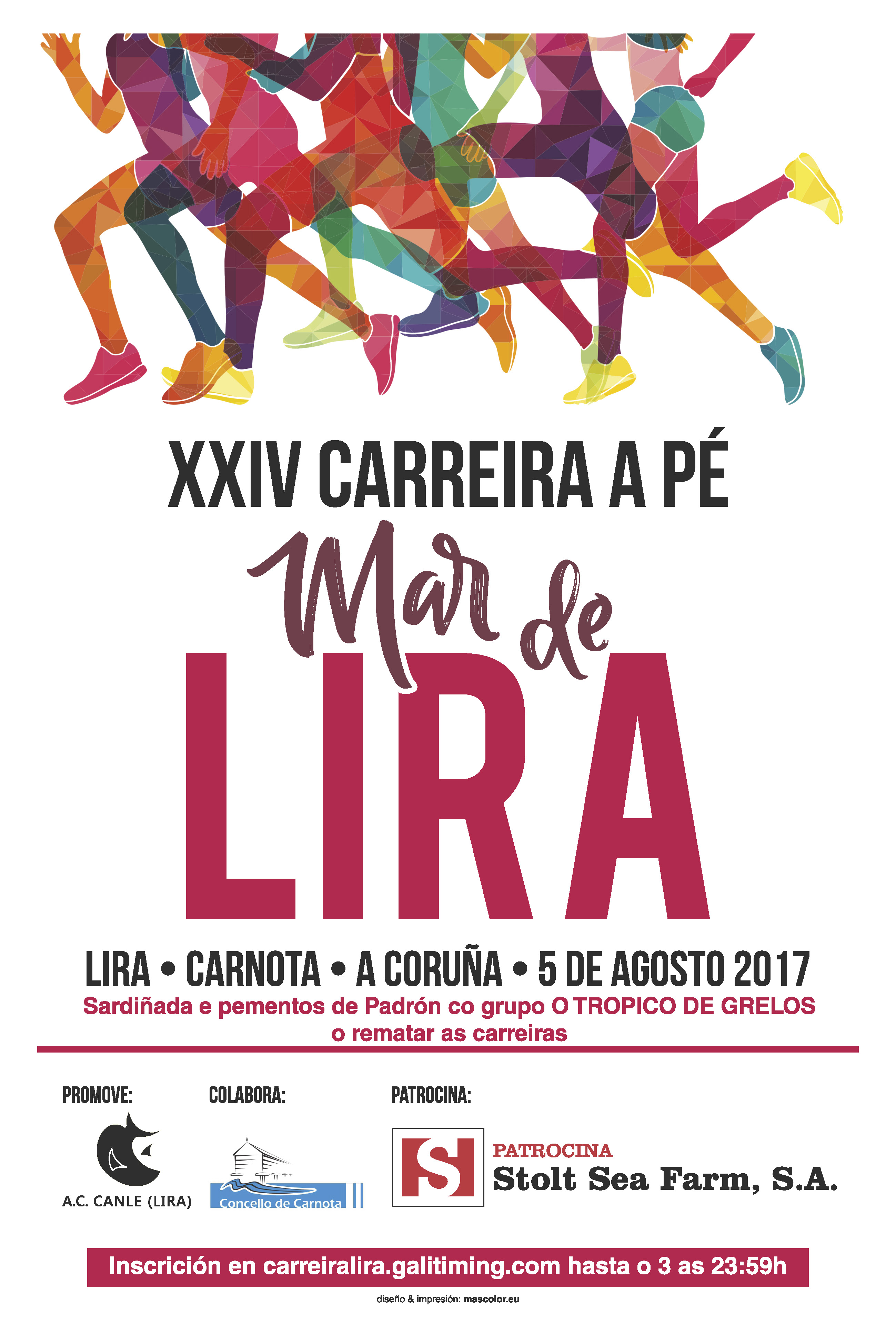 CARTEL CARREIRA 2017 LIRA